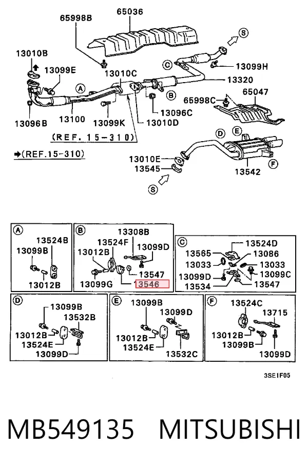  MB549135 Mitsubishi