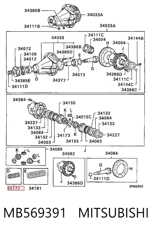  MB569391 Mitsubishi