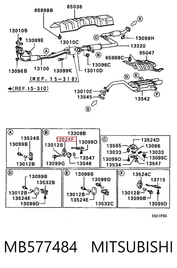  MB577484 Mitsubishi