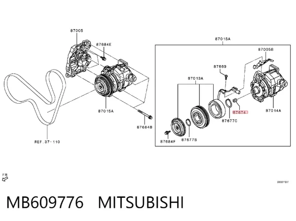  MB609776 Mitsubishi