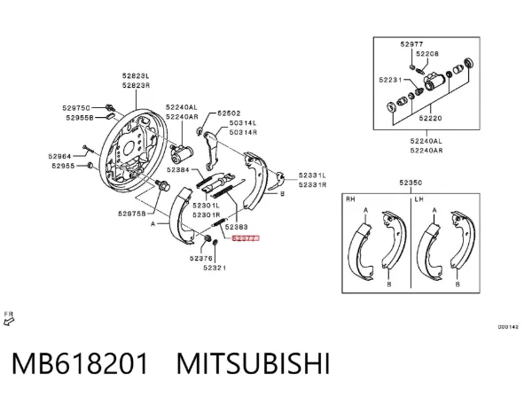 MB618201 Mitsubishi