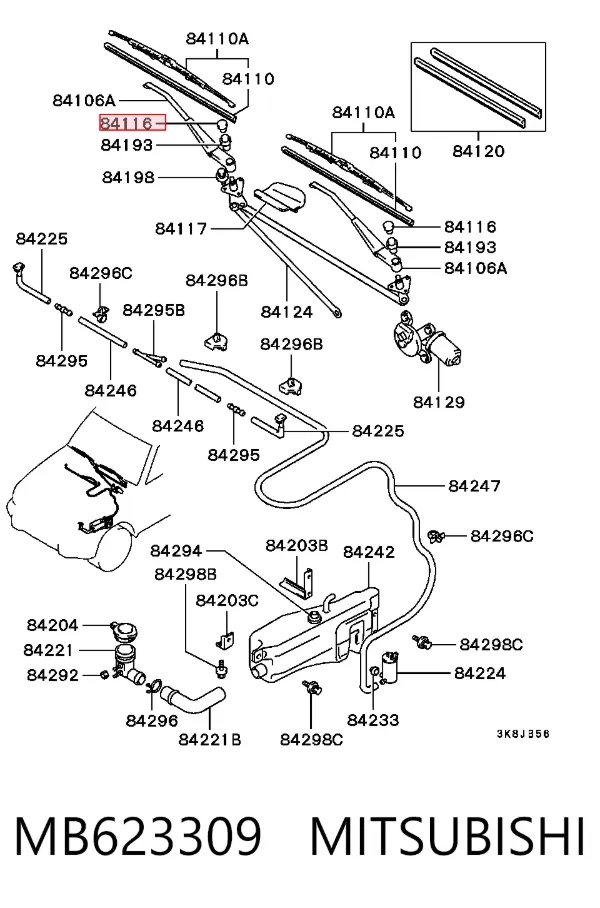  MB623309 Mitsubishi