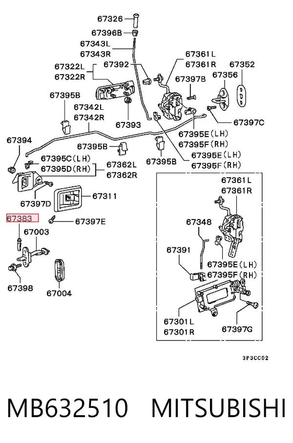  MB632510 Mitsubishi