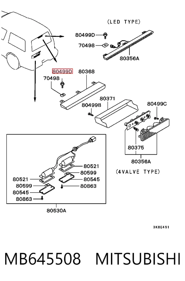  MB645508 Mitsubishi