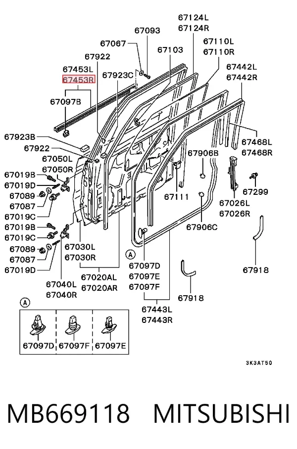  MB669118 Mitsubishi