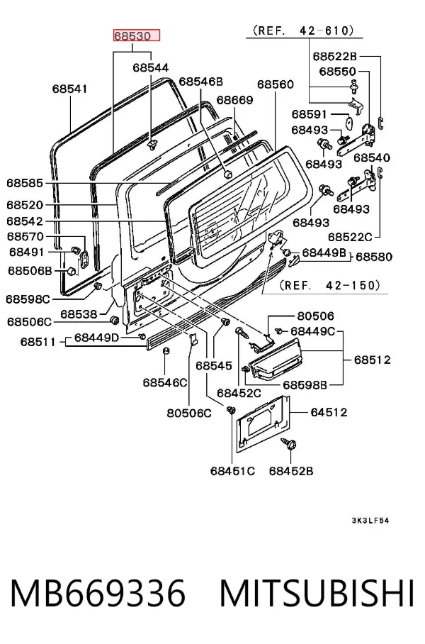 MB669336 Mitsubishi