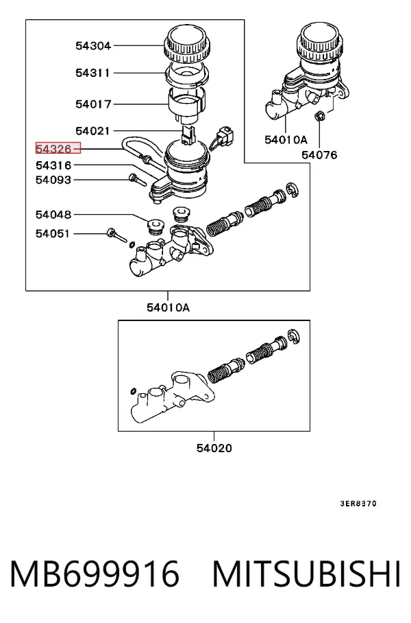  MB699916 Mitsubishi