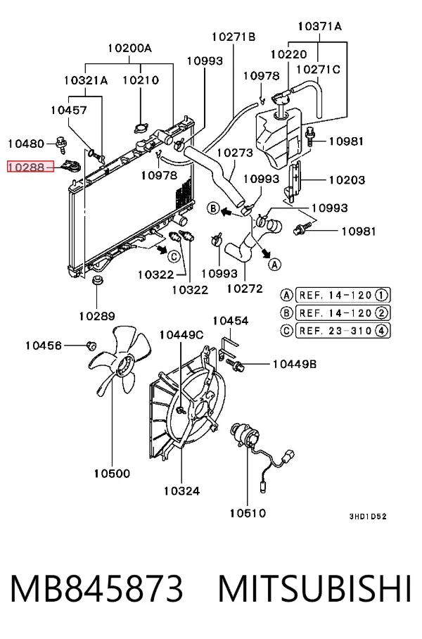 MB845873 Mitsubishi