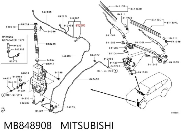  MB848908 Mitsubishi