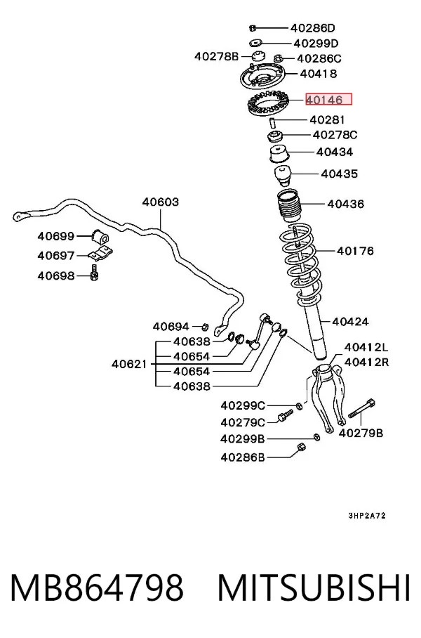  MB864798 Mitsubishi