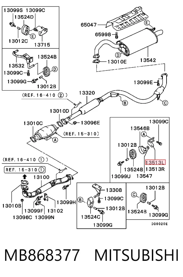  MB868377 Mitsubishi