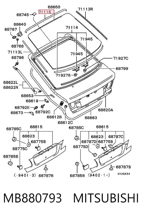  MB880793 Mitsubishi