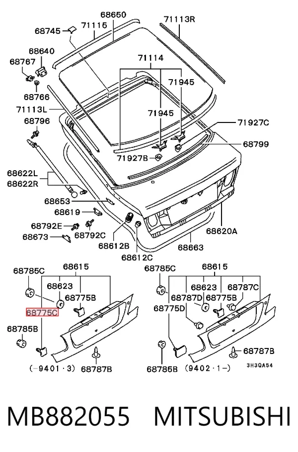  MB882055 Mitsubishi
