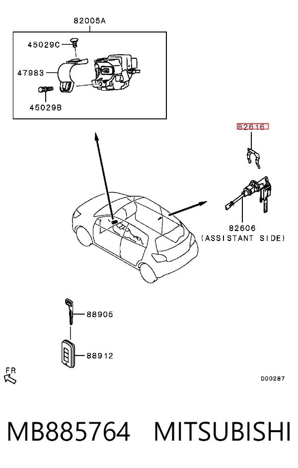  MB885764 Mitsubishi