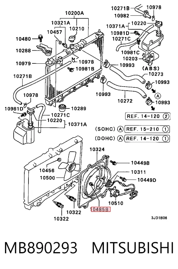  MB890293 Mitsubishi