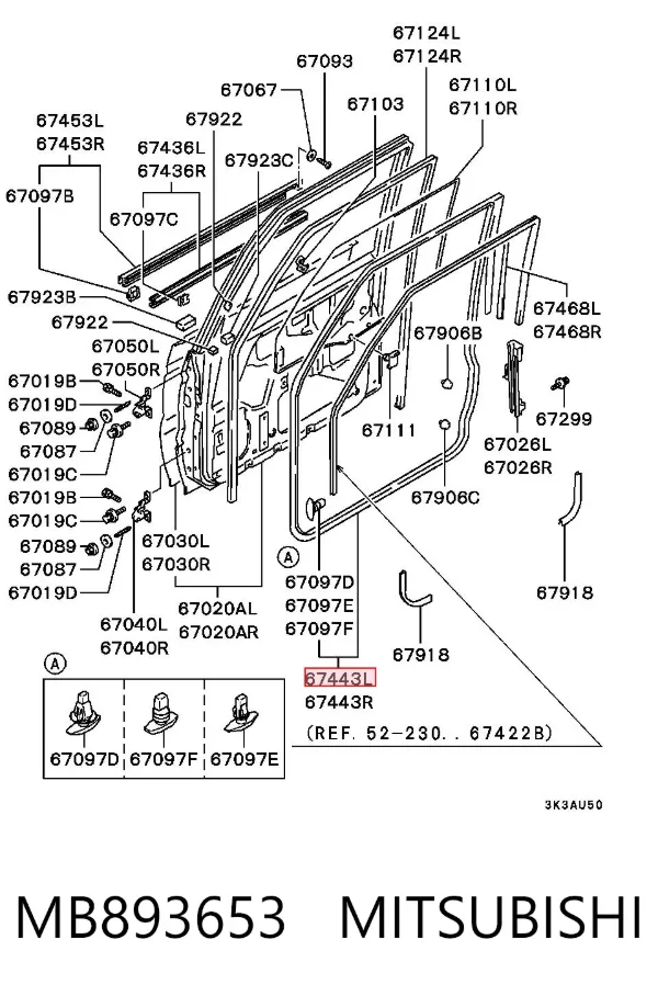  MB893653 Mitsubishi