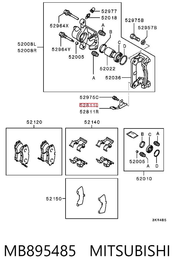 MB895485 Mitsubishi