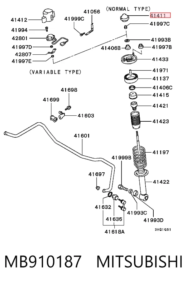  MB910187 Mitsubishi