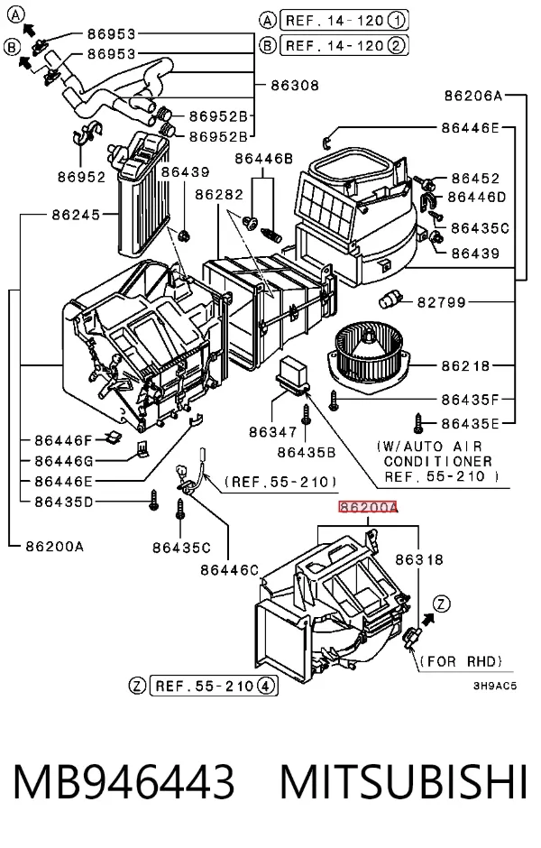  MB946443 Mitsubishi