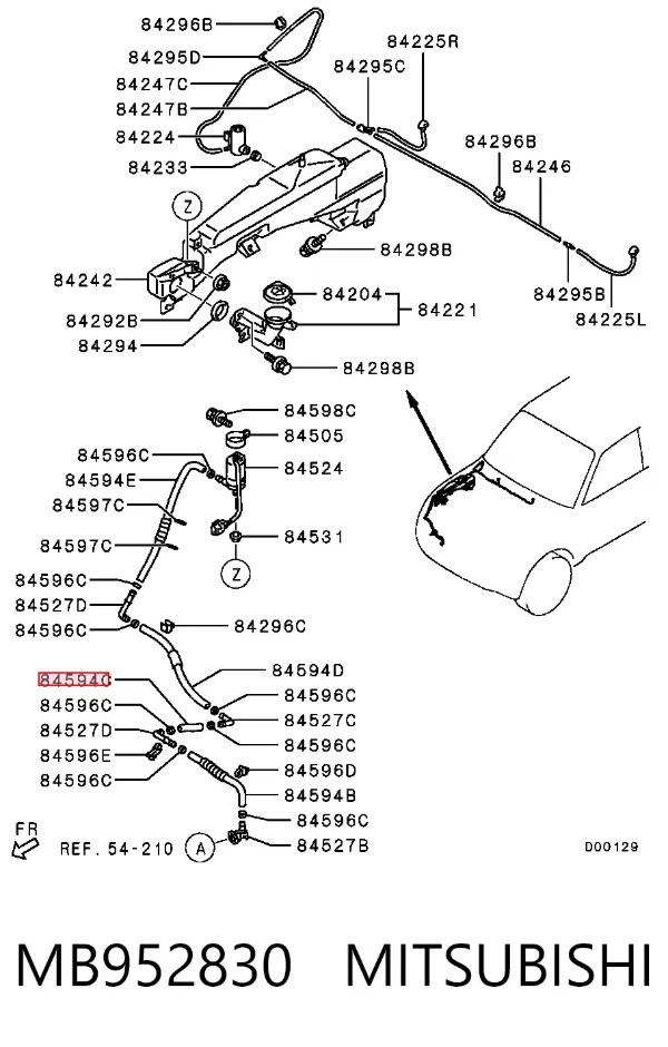  MB952830 Mitsubishi