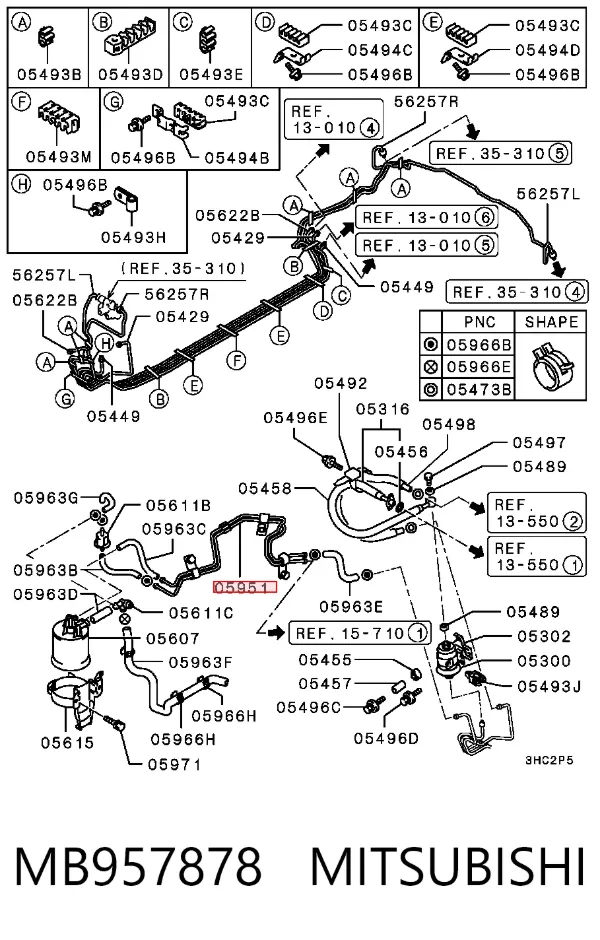  MB957878 Mitsubishi