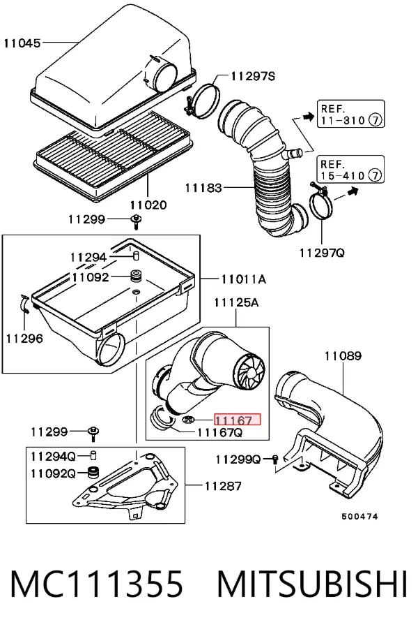  MC111355 Mitsubishi