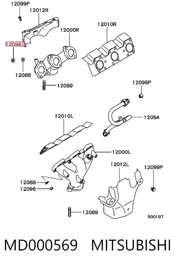  MD000569 Mitsubishi