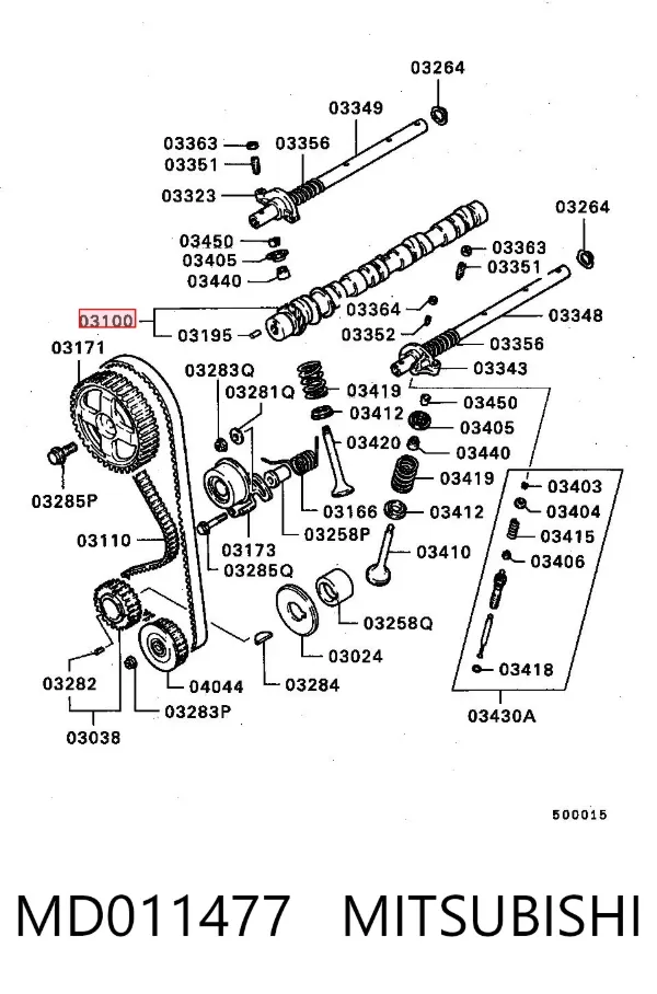  MD011477 Mitsubishi