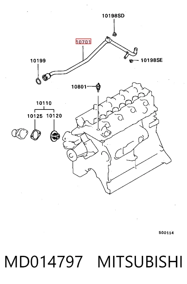  MD014797 Mitsubishi