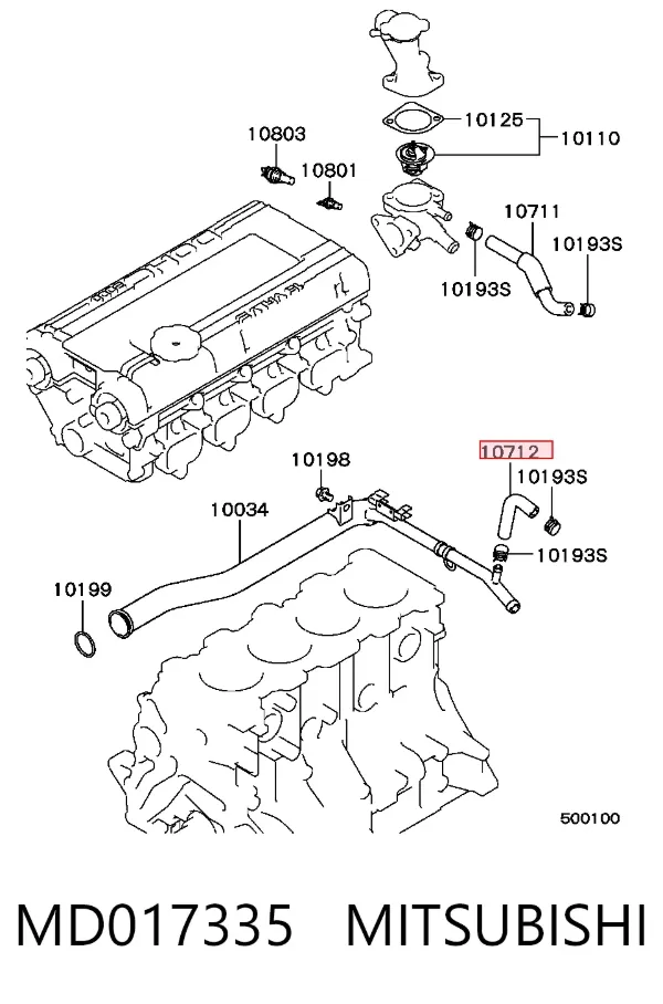  MD017335 Mitsubishi