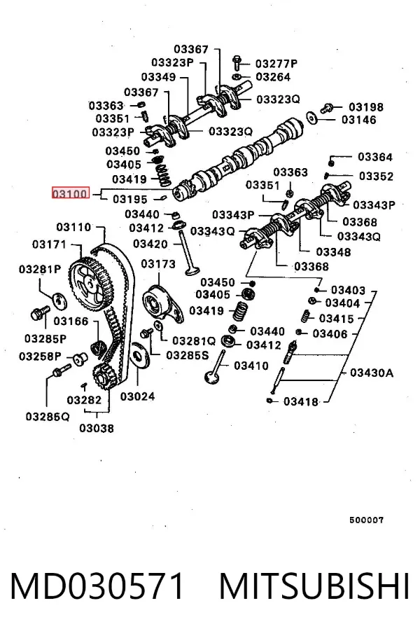  MD030571 Mitsubishi
