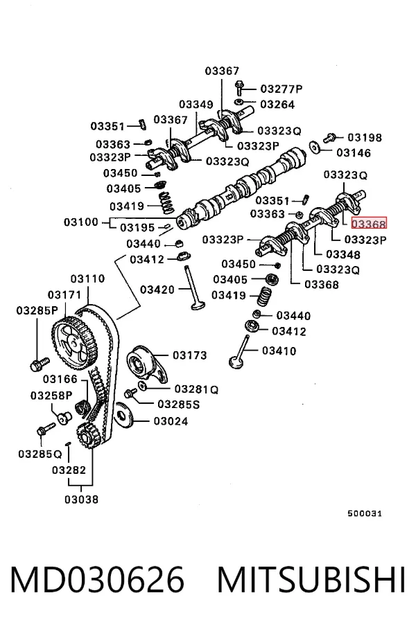  MD030626 Mitsubishi