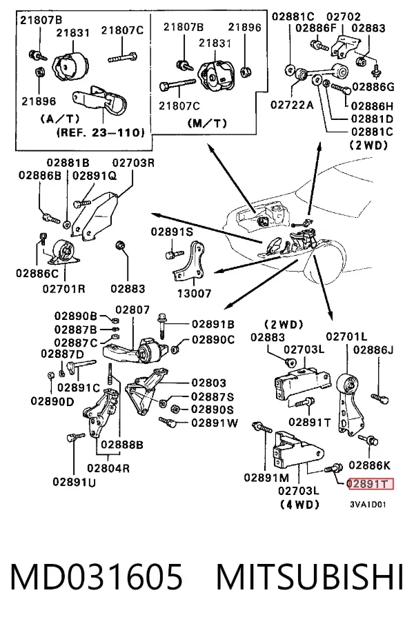  MD031605 Mitsubishi