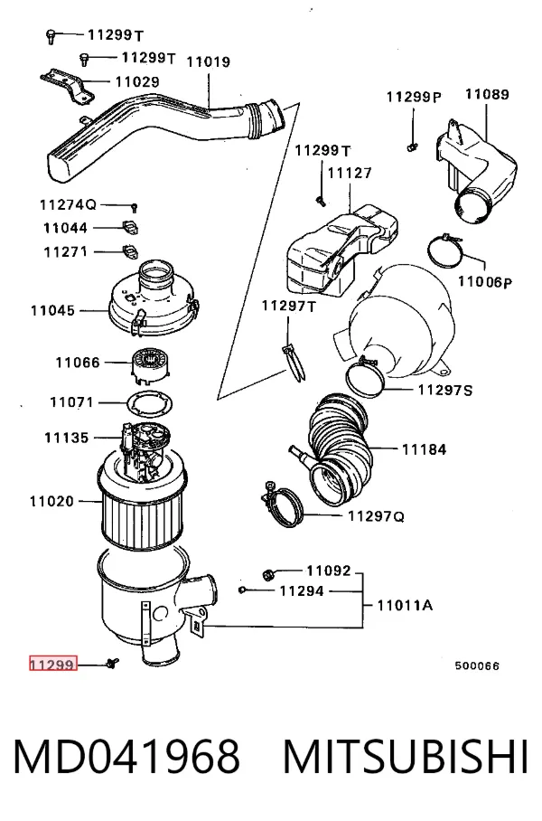  MD041968 Mitsubishi