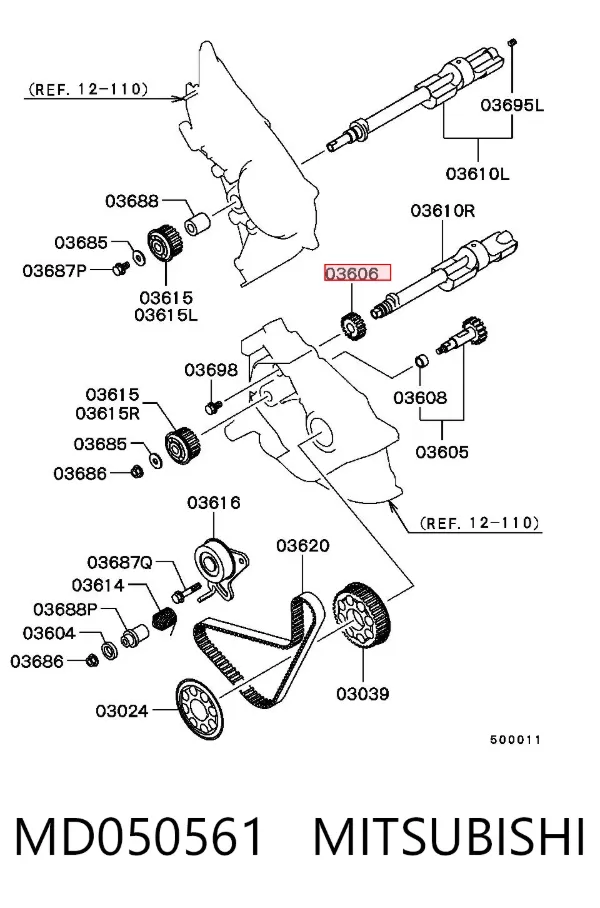  MD050561 Mitsubishi