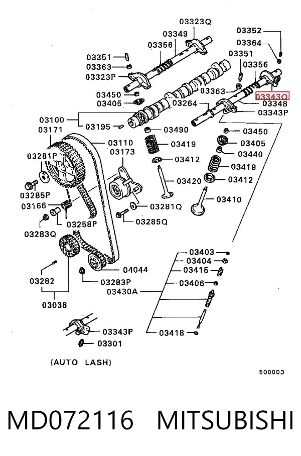  MD072116 Mitsubishi