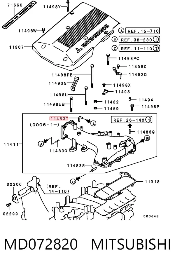 MD072820 Mitsubishi