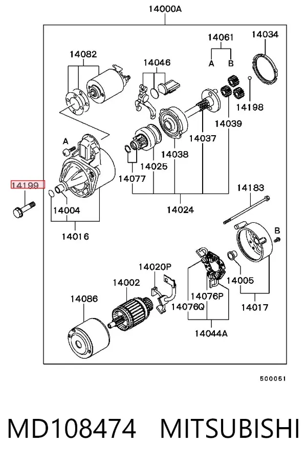  MD108474 Mitsubishi