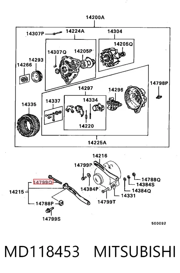  MD118453 Mitsubishi