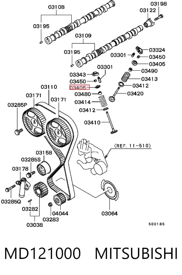 MD121000 Mitsubishi
