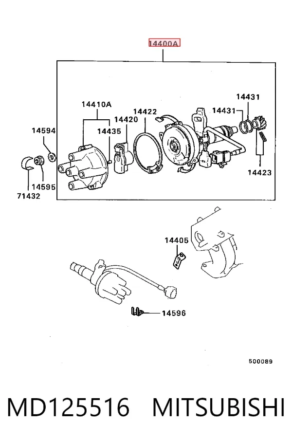 Distribuidor de ignição (distribuidor) Hyundai Sonata III