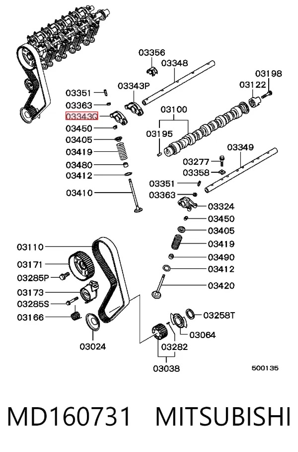 MD160731 Mitsubishi