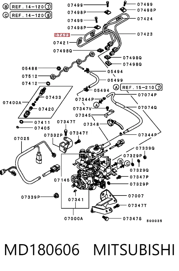  MD180606 Mitsubishi