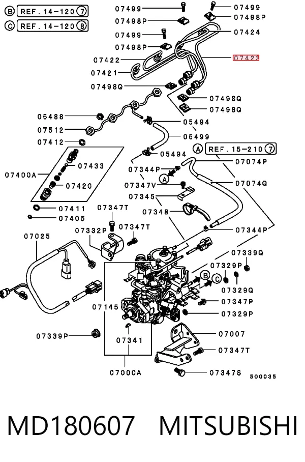  MD180607 Mitsubishi