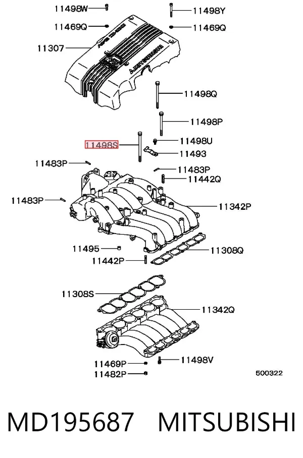  MD195687 Mitsubishi