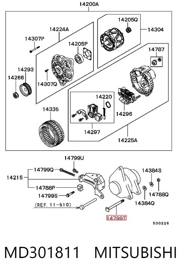 MD301811 Mitsubishi