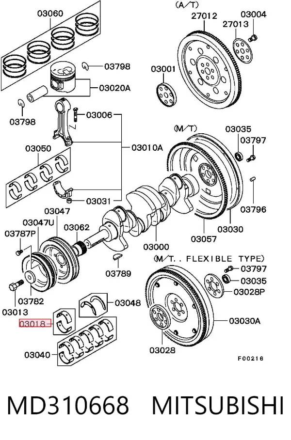  MD310668 Mitsubishi