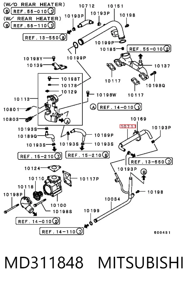  MD311848 Mitsubishi