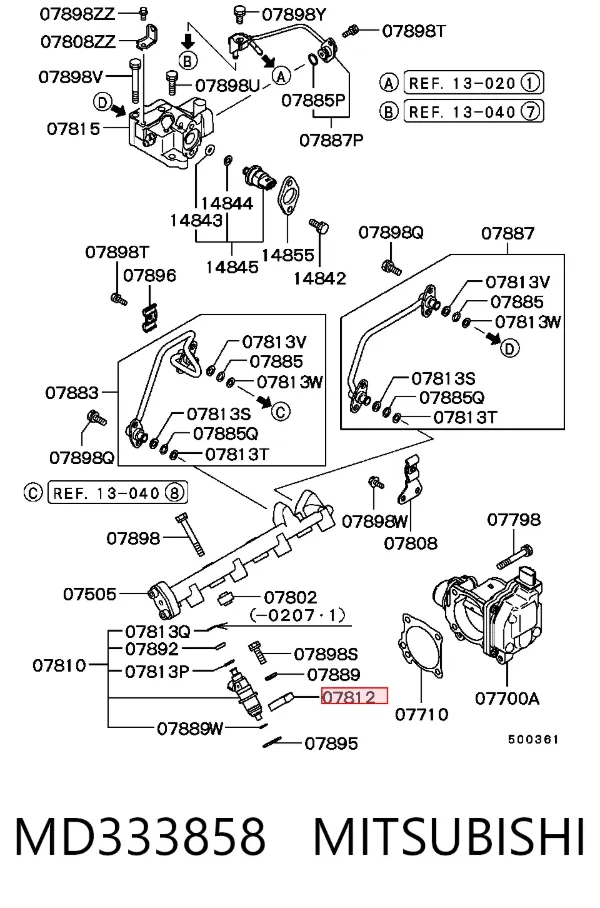  MD333858 Mitsubishi