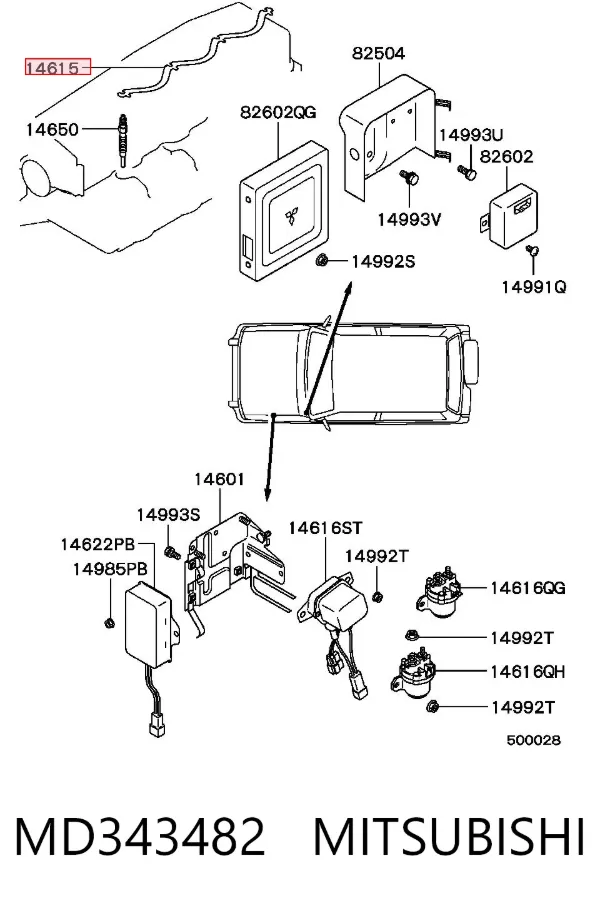  MD343482 Mitsubishi